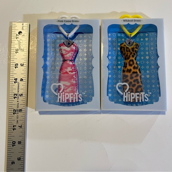 Hipfits backpack fob, pair of 2 NIP, soft and squishy. Soothing to hold - Picture 2 of 3